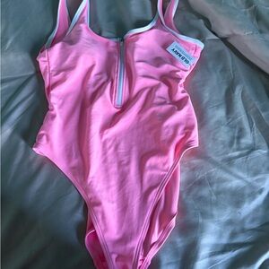 Vibrant Pink One-Piece Swimsuit